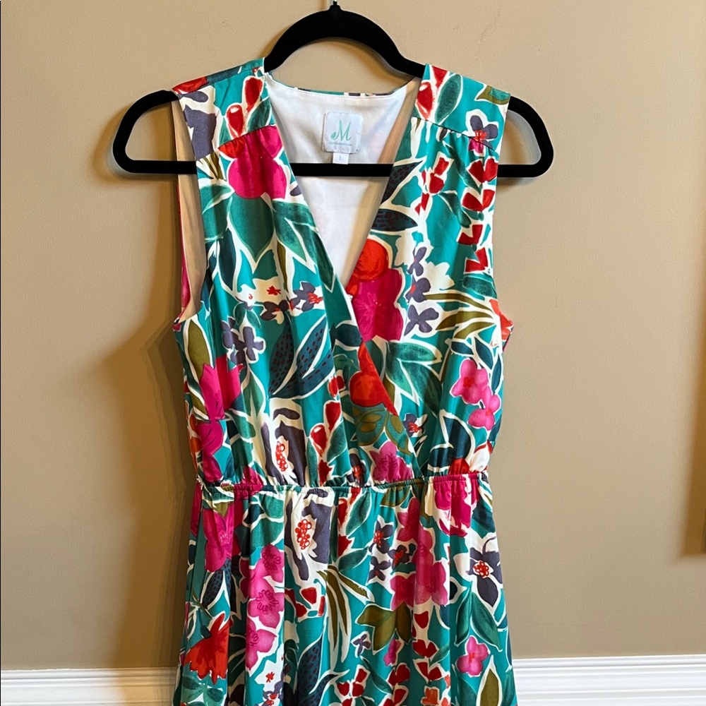 Floral Maxi Dress Mint Julep